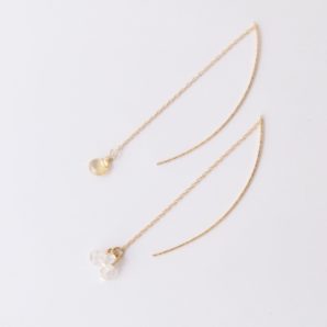 〖SuiSai/ピアス・イヤリング〗American~Sparkler(Citrine)~