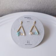 【ピアス／イヤリング】No.007 Title:トレビの泉（Italy）