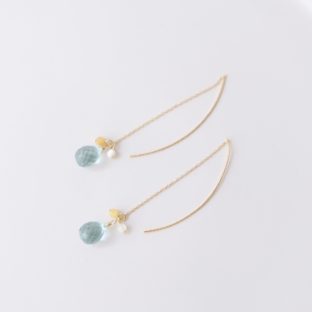 〖SuiSai/ピアス・イヤリング〗American~POP(SkyBlue)